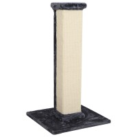 i.Pet 92cm Cat Tree Scratching Post Tower - Wood Condo, Natural Sisal, Stable Base, Plush Cover, 1-Year Warranty