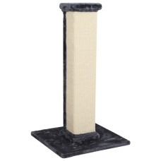 i.Pet 92cm Cat Tree Scratching Post Tower - Wood Condo, Natural Sisal, Stable Base, Plush Cover, 1-Year Warranty