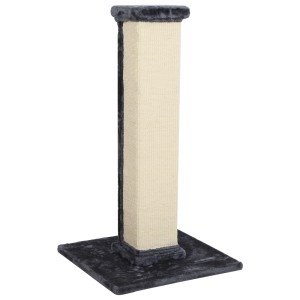 i.Pet 92cm Cat Tree Scratching Post Tower - Wood Condo, Natural Sisal, Stable Base, Plush Cover, 1-Year Warranty