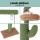 i.Pet Floor-to-Ceiling Cat Tree Tower, 290cm, Adjustable, Sisal Posts, 5 Levels, Space-Saving Design, Green/Brown