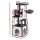 i.Pet 144cm Cat Tree Tower with Sisal Scratching Posts, Plush Beds, Wood Condo House, and Spacious Cabinet
