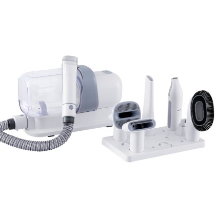 i.Pet 7-in-1 Pet Grooming Kit: Vacuum, Hair Dryer, Clippers, Brushes & Quiet Operation for Stress-Free Grooming
