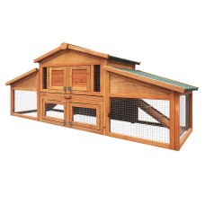 Gardeon i.Pet 169cm Outdoor Wooden Pet Hutch - Fir Wood, Waterproof, Eco-Friendly, Spacious with Ramps and Easy Access