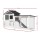 i.Pet Extra Large Wooden Chicken Coop & Rabbit Hutch with Weather-Resistant Fir Wood, 180cm x 53cm x 94cm, Easy Assembly