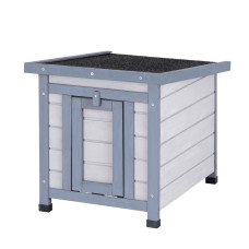 i.Pet Outdoor Cat House - Durable Fir Wood, Weather-Resistant, 52x42x40cm, Easy Assembly, Raised Design with Ventilation i.Pet Outdoor Cat House - Durable Fir Wood, Weather-Resistant, 52x42x40cm, Easy Assembly, Raised Design with Ventilation