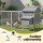 i.Pet Extra Large Wooden Chicken Coop & Rabbit Hutch - Durable Fir Wood, Weather-Resistant, 228x150x130cm, Easy Clean