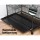 i.Pet Rabbit Cage 142cm Hutch - Multi-Level Metal, Anti-Rust, with Platforms, Ladders, Hammock & Wheels, Black