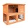 i.Pet Eco-Friendly Wooden Chicken Coop & Rabbit Hutch - 88cm x 40cm x 76cm, Waterproof, Anti-Termite, Secure Locks