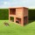 i.Pet Eco-Friendly Wooden Chicken Coop & Rabbit Hutch - 88cm x 40cm x 76cm, Waterproof, Anti-Termite, Secure Locks