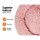 i.Pet Extra Large 110cm Calming Pet Bed in Pink - Soft Plush, Non-Slip, Washable Cover, Flea & Bacteria Resistant