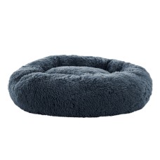 i.Pet Large Calming Pet Bed for Dogs & Cats - 90cm Dark Grey, Soft Plush, Flea Resistant, Washable Cover, Non-Slip Base i.Pet Large Calming Pet Bed for Dogs & Cats - 90cm Dark Grey, Soft Plush, Flea Resistant, Washable Cover, Non-Slip Base