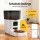 i.Pet 3L Automatic Pet Feeder - Wi-Fi Smart Dog & Cat Food Dispenser, ABS Plastic, 10 Meals/Day, Mobile App Control