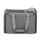 i.Pet Foldable Pet Carrier Backpack for Small Dogs and Cats 44x32x32cm Water Resistant Grey 7.5kg Capacity