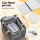 i.Pet Foldable Pet Carrier Backpack for Small Dogs and Cats 44x32x32cm Water Resistant Grey 7.5kg Capacity