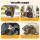i.Pet Premium Foldable Pet Carrier Bag - Expandable, Airline Approved Travel Cage for Dogs & Cats, 10kg Capacity