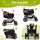 i.Pet Large Pet Stroller Foldable 3-in-1 Dog Cat Carrier with 600D Oxford Fabric, Aluminium Frame & 4 Wheels