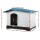 i.Pet Extra Large Dog Kennel: Durable Blue Plastic, Weatherproof, Extendable, Elevated Base, Easy Clean for Outdoors