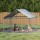 i.Pet Large Outdoor Dog Kennel XL - Weather-Resistant Steel Frame, Easy Assembly, Secure Lock, 2x2x1.5m Enclosure