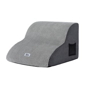 i.Pet 2-Step Dog Ramp for Small Dogs | High-Density Foam, Non-Slip Suede, 40x40x27cm | Easy Clean & Storage Bag