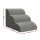 i.Pet Dog Ramp Steps: 3-Tier Foam Pet Stairs for Bed & Sofa, Non-Slip Suede, Water-Resistant, Machine Washable, Grey