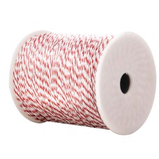 Giantz 500M Electric Fence Polywire with 9-Strand Stainless Steel & UV-Stabilised 12mm Red/White Polytape & Insulators Giantz 500M Electric Fence Polywire with 9-Strand Stainless Steel & UV-Stabilised 12mm Red/White Polytape & Insulators