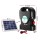 Giantz 20KM Solar Fence Energiser, 1.2J Output, Waterproof & Efficient Monocrystalline Panel, 20-29 Day Battery Life