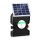 Giantz 20KM Solar Fence Energiser, 1.2J Output, Waterproof & Efficient Monocrystalline Panel, 20-29 Day Battery Life