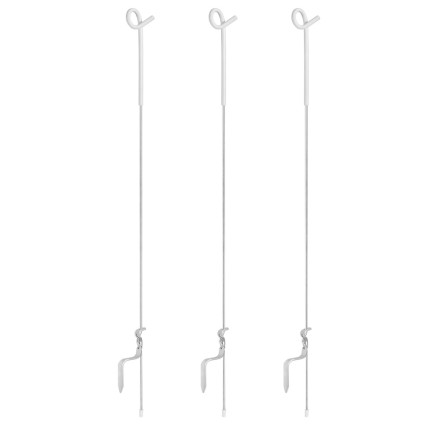 Giantz 20x Electric Fence Pigtail Posts - Durable Steel, 104CM, Anti-Rust, PP Insulated, Easy Install, 1-Year Warranty