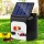 Giantz 8KM Solar Fence Energiser 0.3J Electric Charger, Waterproof, Monocrystalline Panel, 15-20 Days Charge