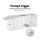 Gardeon Humane Animal Trap Cage - Galvanised Iron, 79x28cm, Collapsible, Spring Loaded Door, Eco-Friendly Pest Control