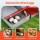 i.Pet 3 Hole Roll Away Nesting Box Red Plastic Hen Laying Box Wall Mountable 84x50x46cm 3 Hole Design