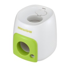 i.Pet 2-in-1 Dog Ball Launcher and Treat Dispenser with 2 Tennis Balls Manual Spring Lightweight Durable