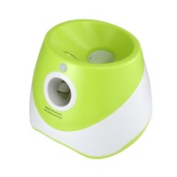i.Pet Automatic Rechargeable Dog Ball Launcher 6 Tennis Balls Adjustable 3m 6m 9m Green Type C Charging