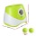 i.Pet Automatic Rechargeable Dog Ball Launcher 6 Tennis Balls Adjustable 3m 6m 9m Green Type C Charging