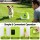 i.Pet Automatic Rechargeable Dog Ball Launcher 6 Tennis Balls Adjustable 3m 6m 9m Green Type C Charging