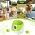 i.Pet Automatic Rechargeable Dog Ball Launcher 6 Tennis Balls Adjustable 3m 6m 9m Green Type C Charging