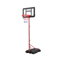 Everfit 1.6M Adjustable Kids Basketball Hoop - Durable Steel Frame, HDPE Backboard, Portable & Easy Setup for All Ages