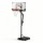 Everfit Portable Pool Basketball Hoop System, Adjustable 1.05M-2.1M, Steel Frame, Wheels, Weather-Resistant Net