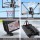 Everfit Portable Basketball Hoop Adjustable Foldable Stand 2.07m Polycarbonate Backboard Steel Rim Mobile System