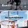 Everfit 3.05m Portable Basketball Hoop System 50in Polycarbonate Backboard 200L Base Dunk Ready Play