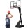 Everfit 3.05M Adjustable Basketball Hoop Stand System, 48" Sturdy PC Backboard, Portable, Self-Return, Dunk-Ready