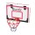 Everfit 23" Mini Basketball Hoop Backboard, Shatterproof PET, Door Wall Mounted, Kids Indoor Sports Set, Red