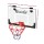 Everfit 23" Mini Basketball Hoop Backboard for Door Wall Mount, Shatterproof PET, Steel Rim, Kids, Black, Set with Ball