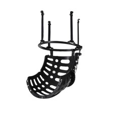 Everfit Basketball Hoop Rebounder with 360° Ball Return System - Durable Plastic, Fits 38cm & 45cm Rims, Easy Assembly