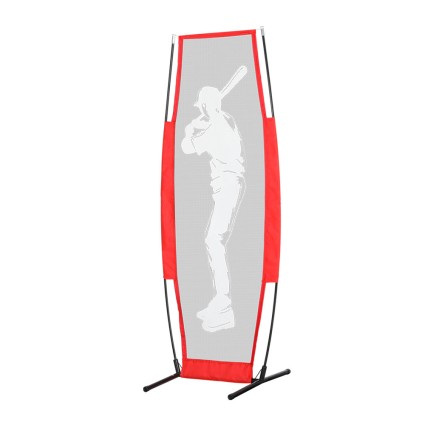 Everfit Portable Baseball Pitching Kit with Steel Frame, Reversible Net, Easy Set-Up, Waterproof Carry Bag - All Ages