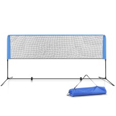 Everfit 3m Portable Badminton Tennis Volleyball Net Kit - Adjustable Height, Durable Steel Frame, PE Mesh, Easy Setup