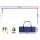 Everfit 6M Portable Volleyball Net Set - Adjustable Height, UV-Resistant PE Mesh, Iron Frame, Bag & Ball Included