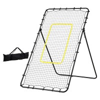 Everfit 7ft Adjustable Volleyball Net & Multi-Sport Rebounder - Sturdy Metal Frame, UV-Resistant PE Mesh, Quick Assembly