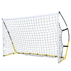 Everfit 3.6m Portable Soccer Goal Net - Durable Steel Frame, Quick Setup, Lightweight, with Carry Bag, 4 Ground Stakes