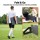 Everfit Soccer Rebounder Board 100x40cm Football Rebound Wall Adjustable 60° and 90° Angles HDPE Frame